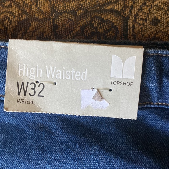 NWT Topshop high waisted shorts - Picture 4 of 6